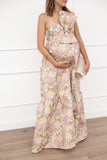 Betina Bow Front Maxi Dress Multi Floral