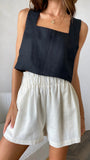 Tillie Crop Top Black