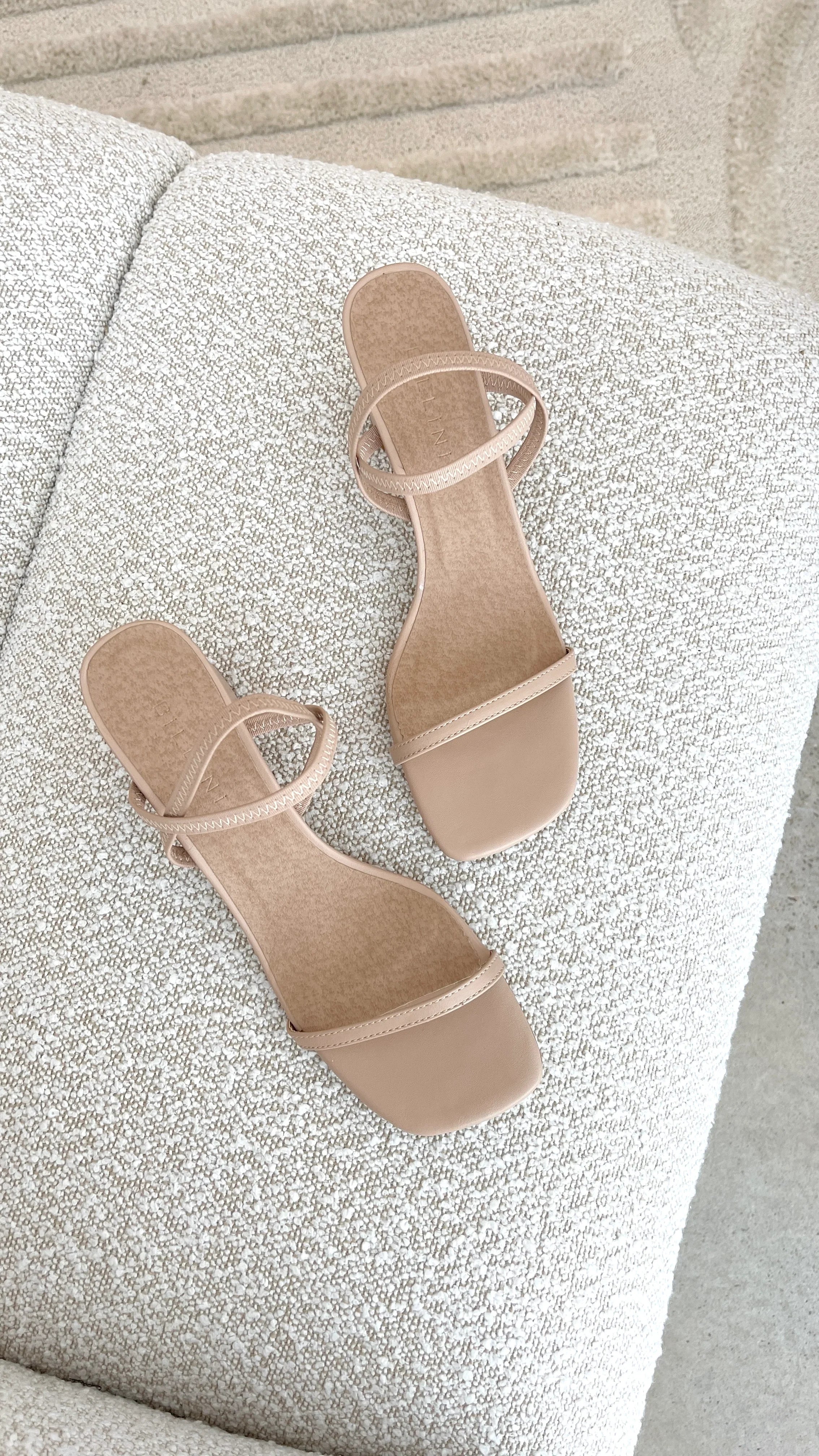 Balton Mule Heels Nude