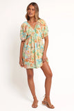 Cadhla Mini Dress Golden Palm