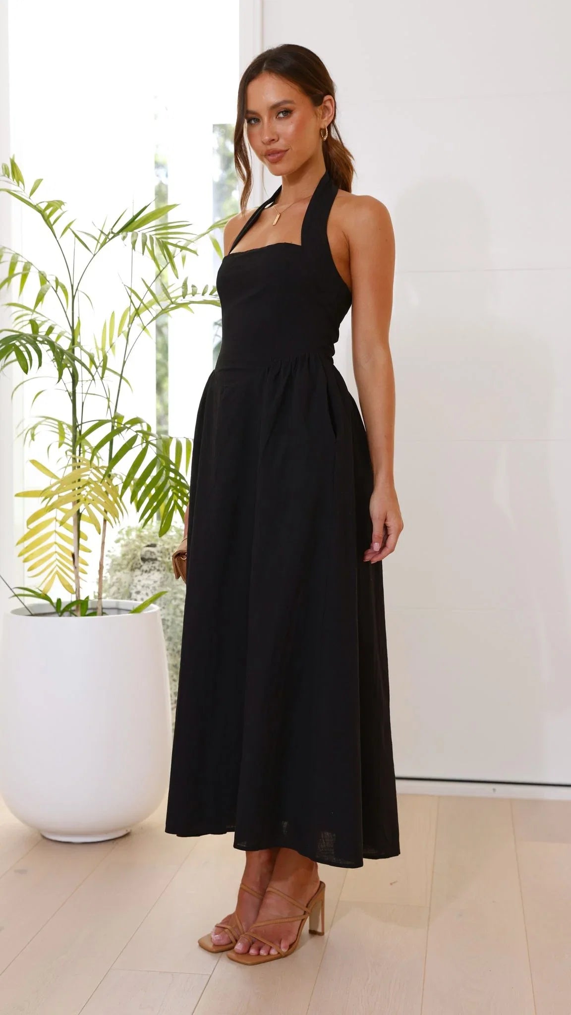 Caden Maxi Dress Black