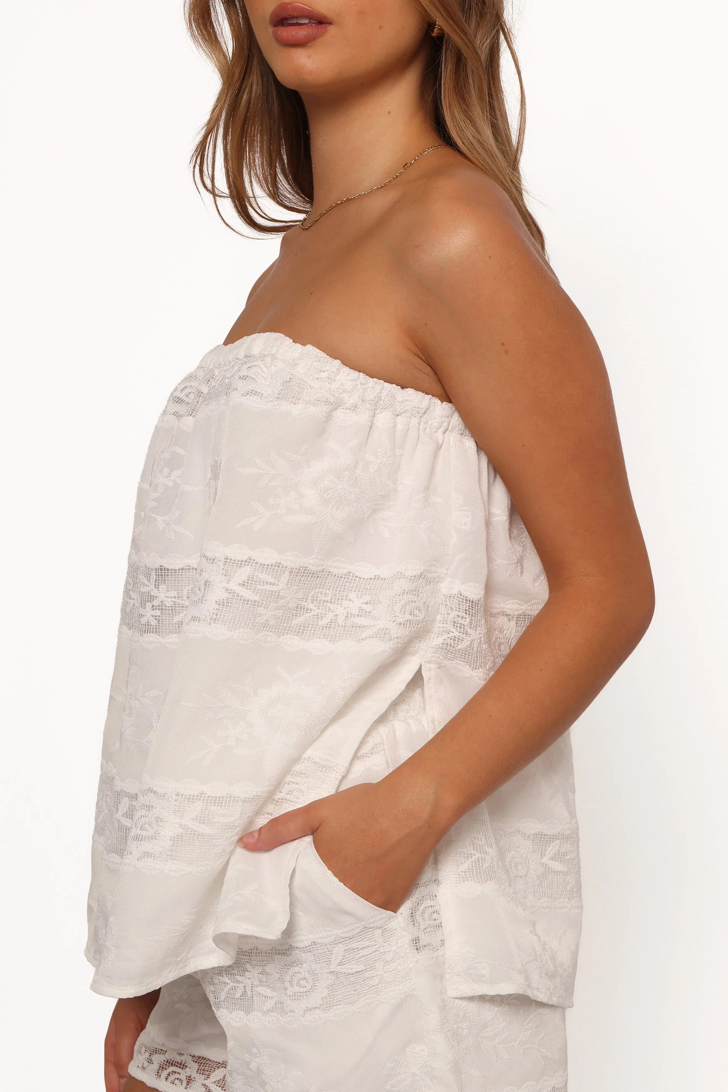 Wenira Short Set White