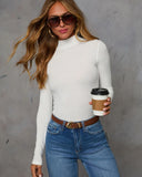 Day To Day Turtleneck Knit Top