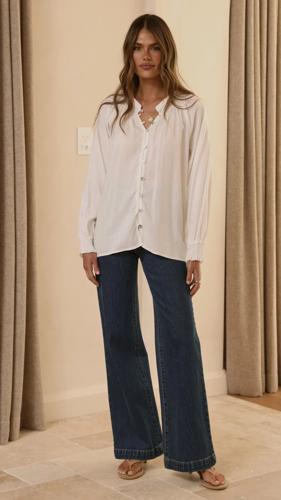 Solana Top White