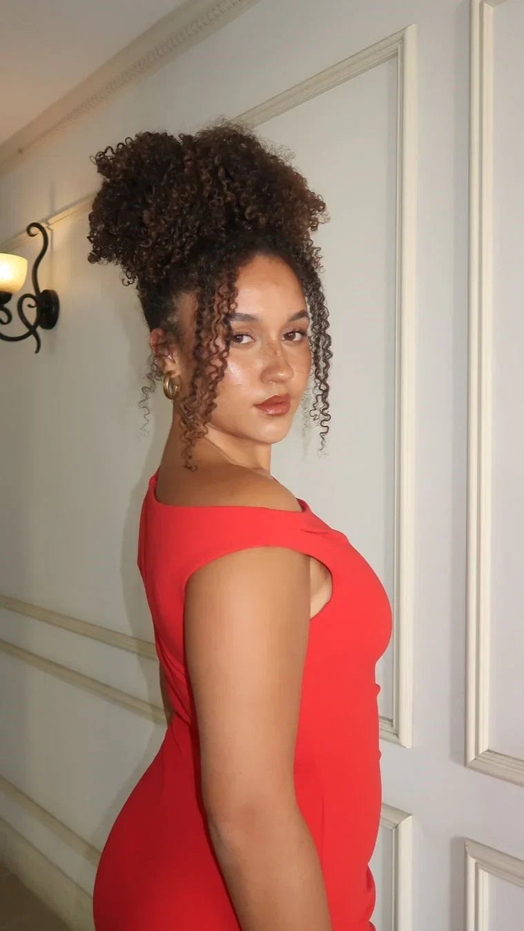 Lilah Maxi Dress Red