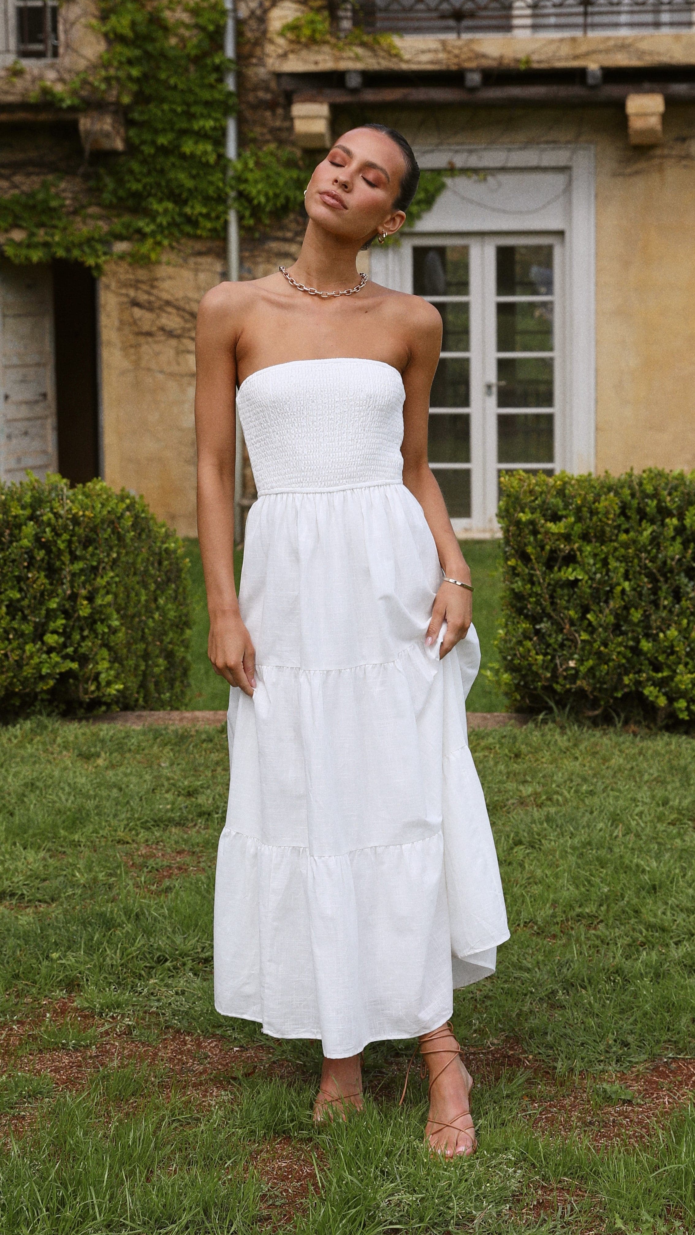 Brooke Maxi Dress White