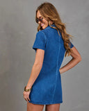 Carraway Denim Mini Shirt Dress
