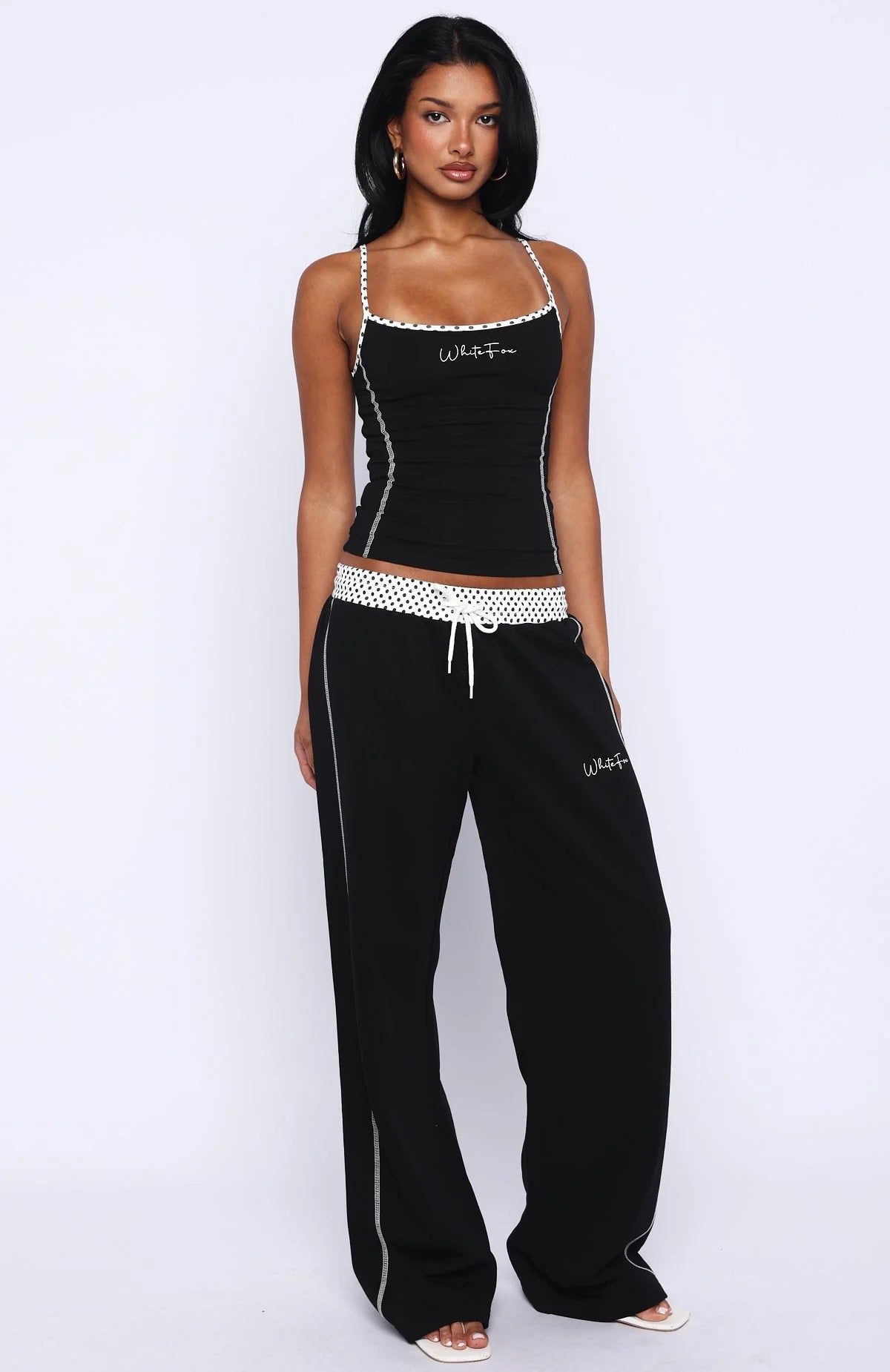 Pure Attraction Track Pants Black