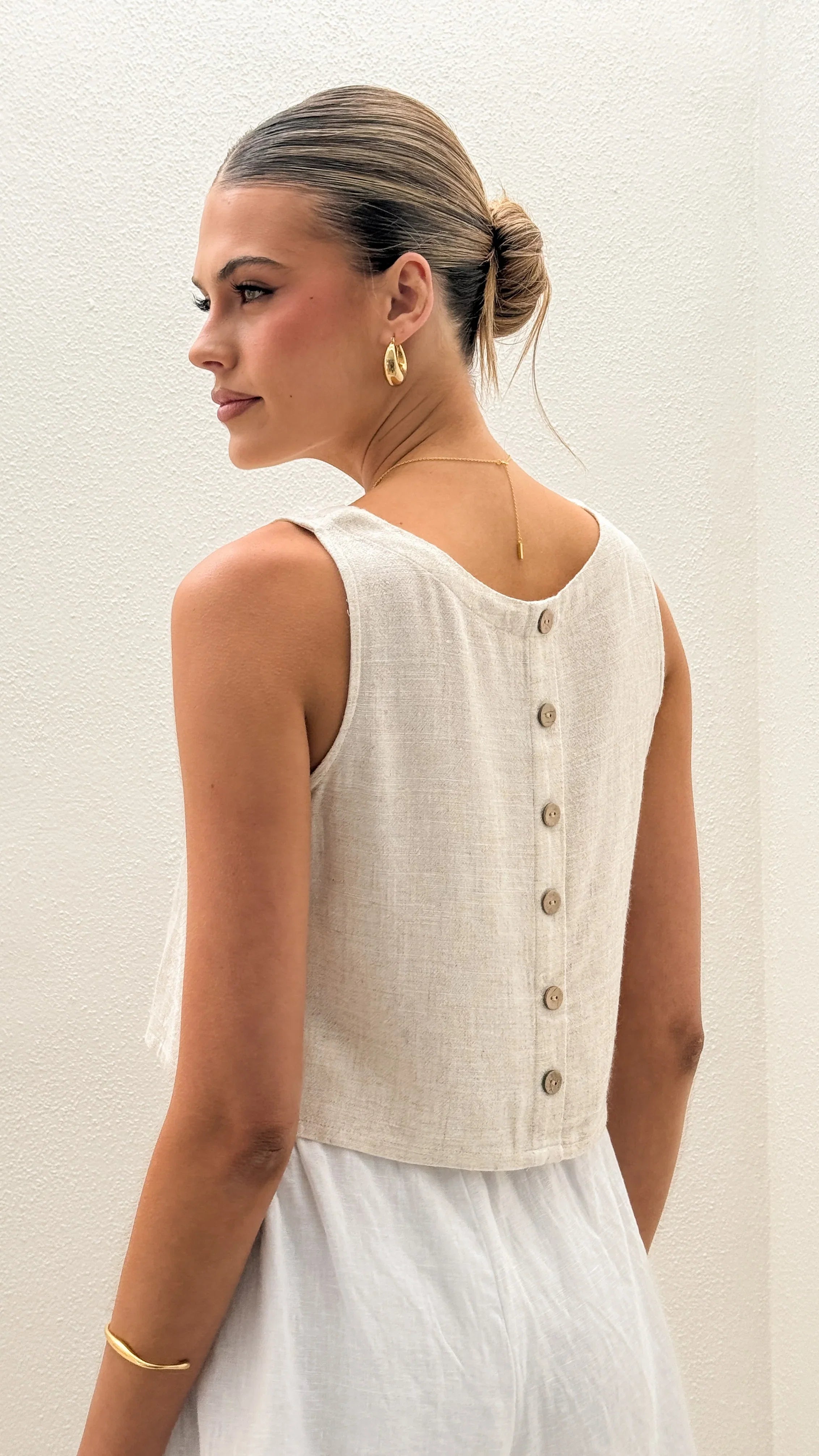 Persephone Crop Top Natural