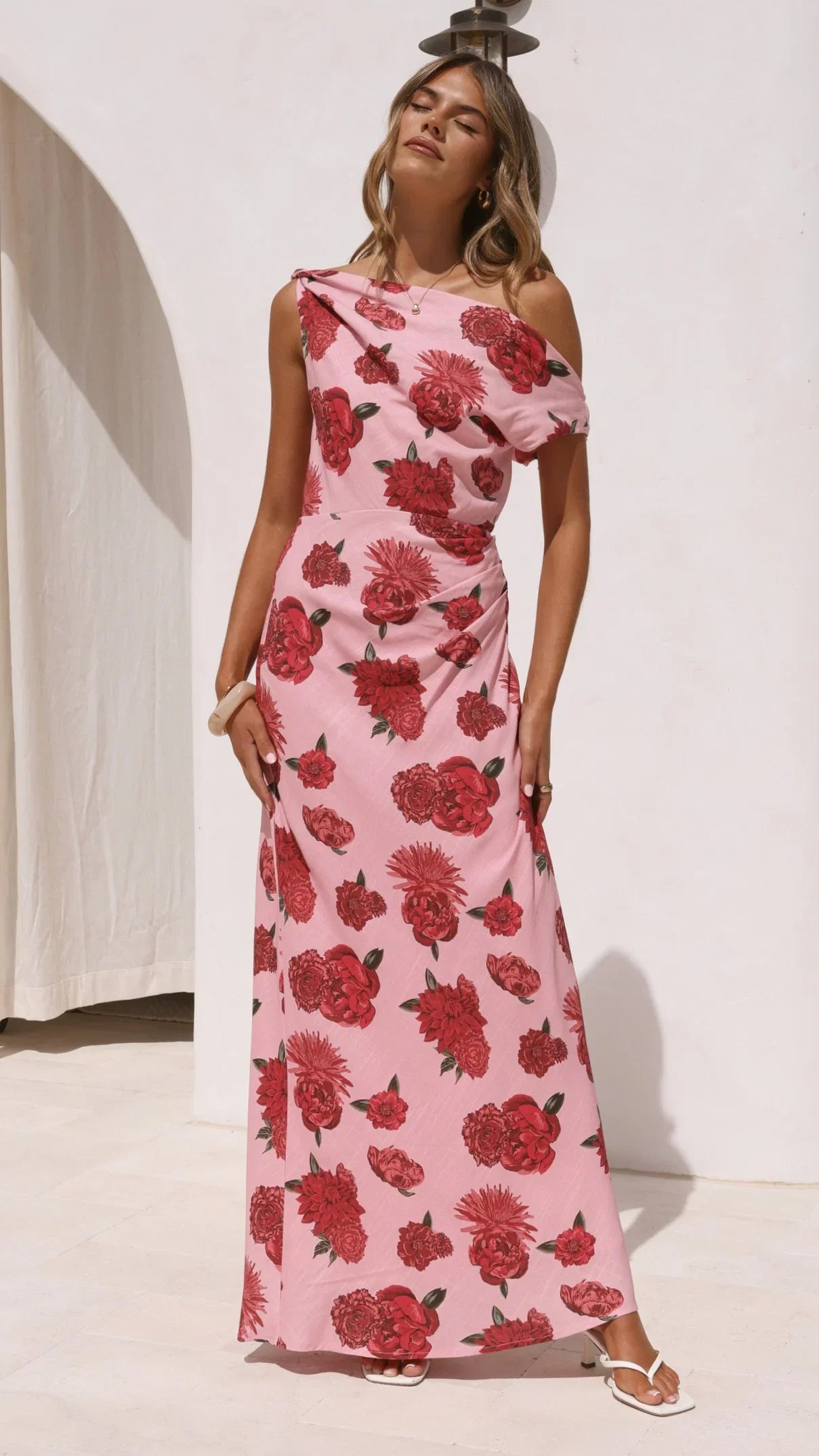 Gigi Maxi Dress Dahlia Rouge