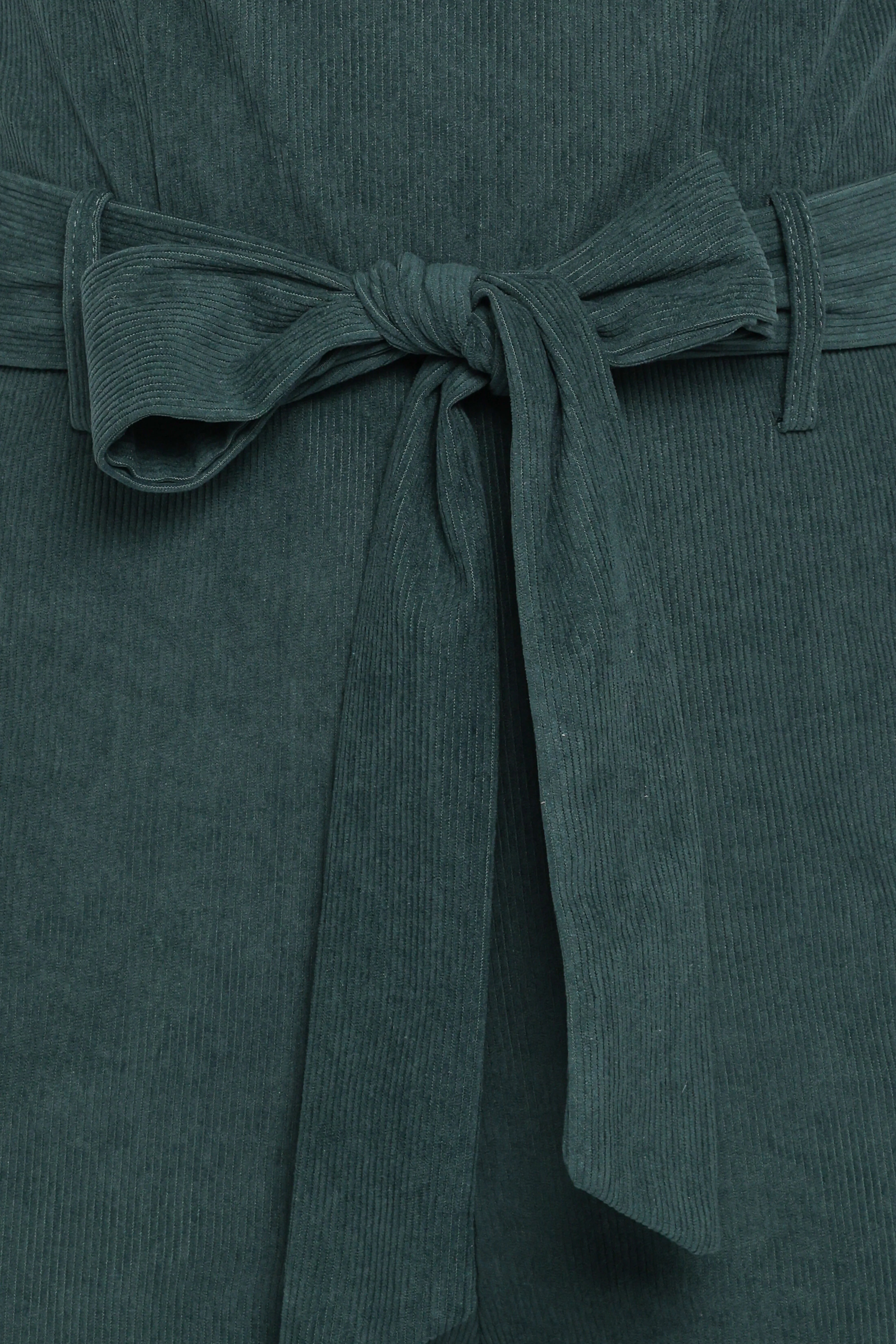 Selene Corduroy Jumpsuit Green