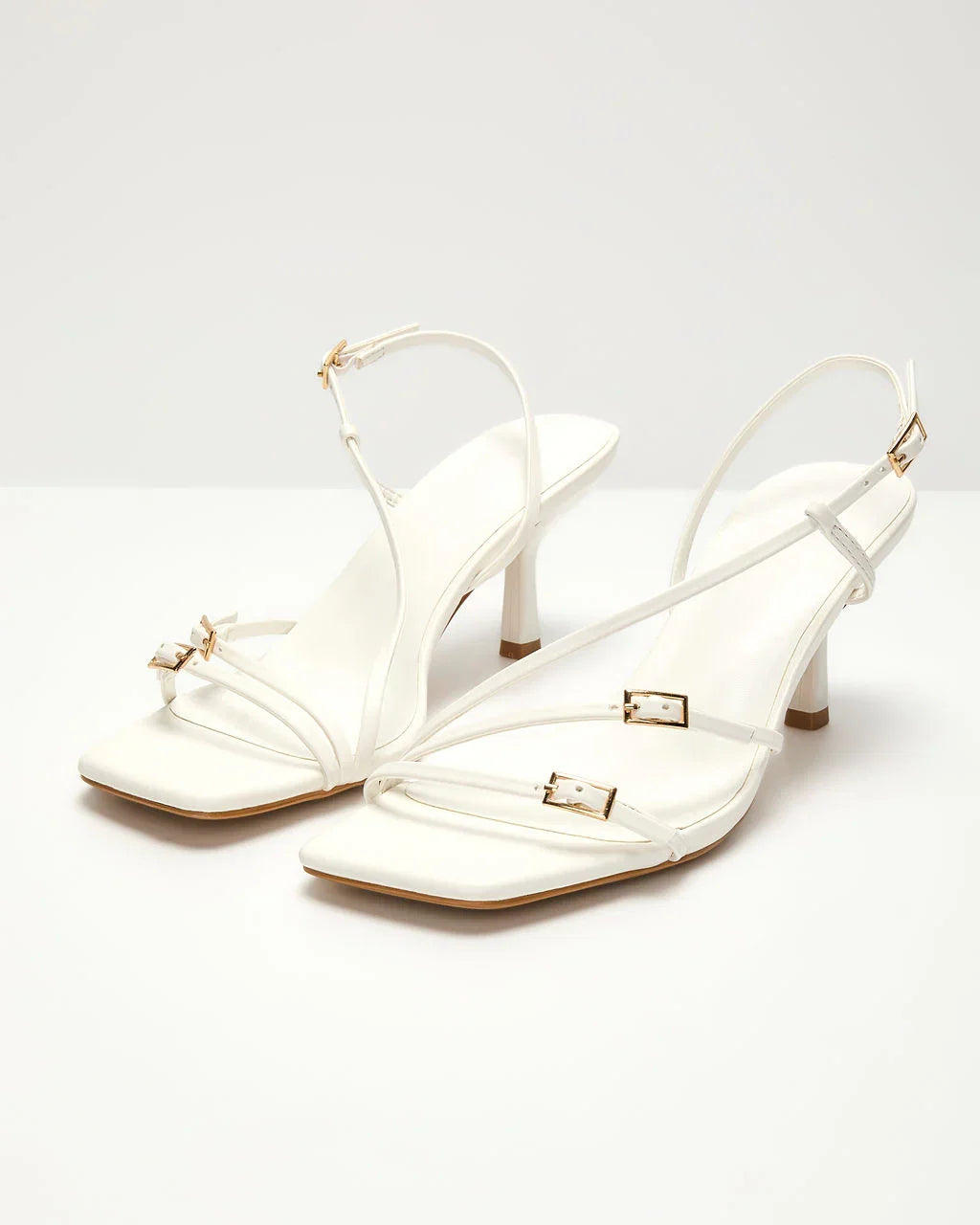 Katena Strappy Open Toe Heels