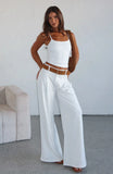 Its Now Or Never Pants White