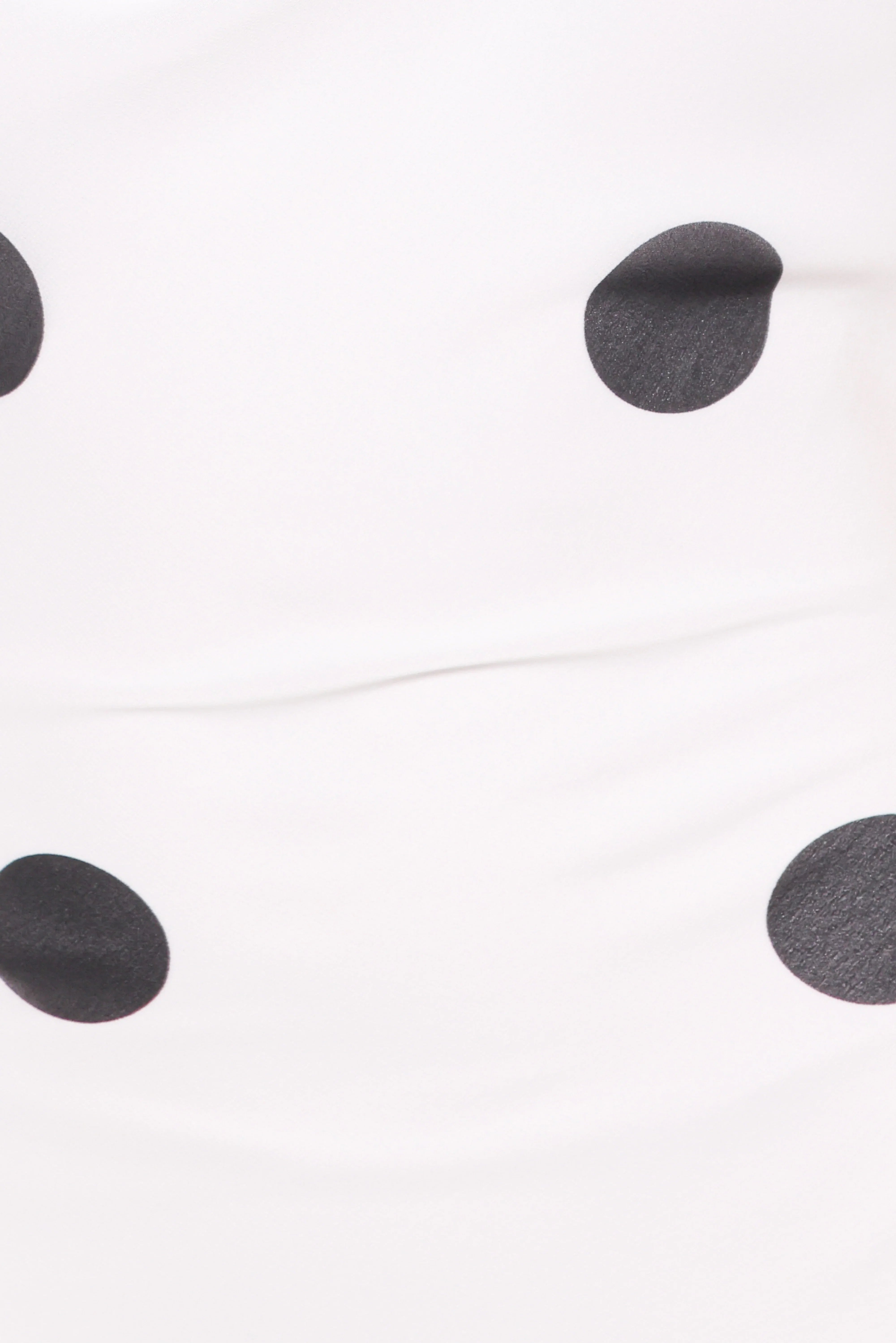 Collette Maxi Dress White Polka Dot