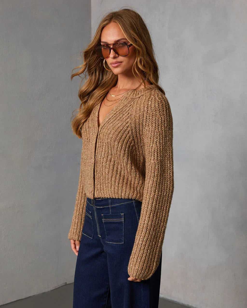 Chic Focus Knit Cardigan