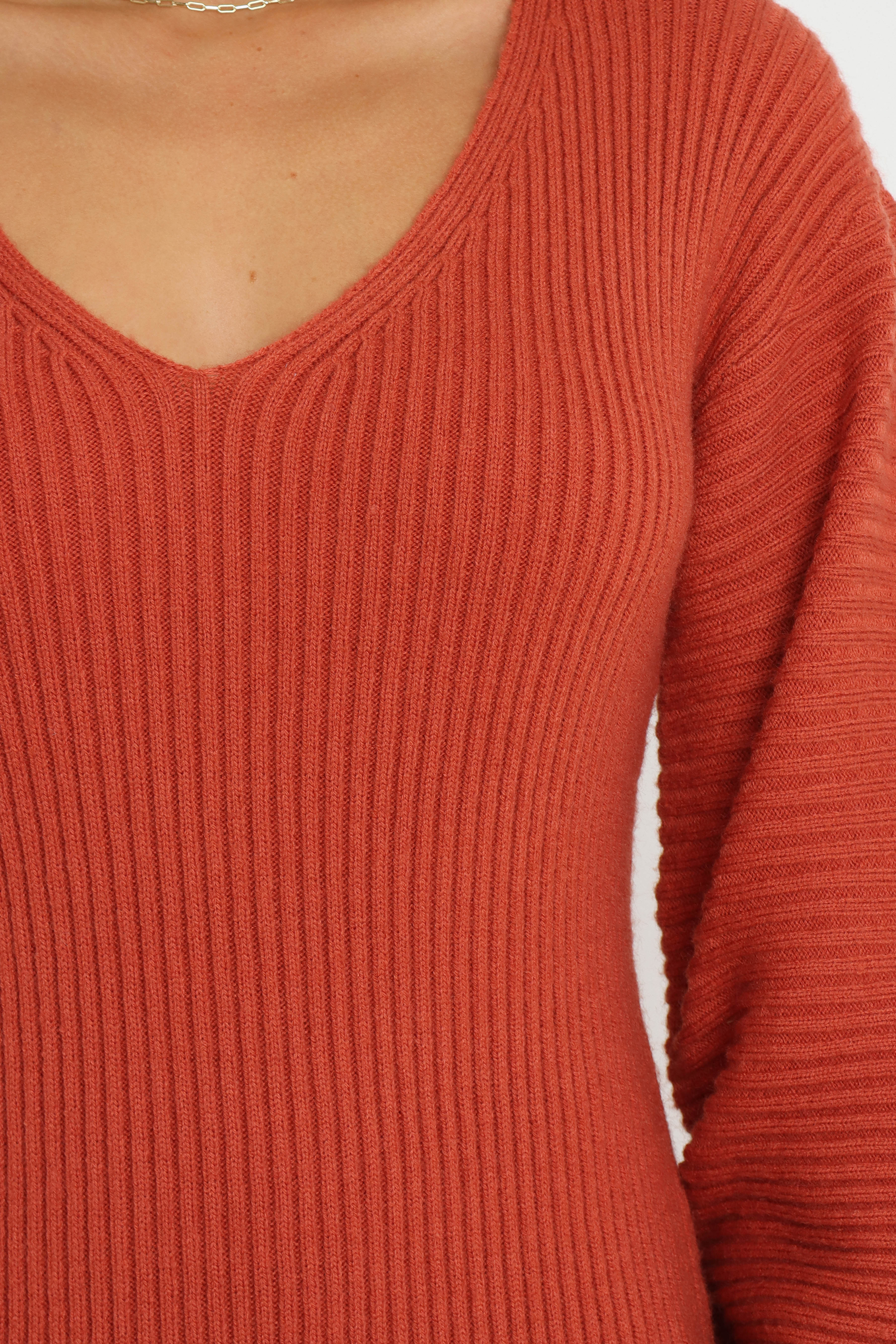 Caledonia Dress Rust
