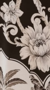Astra Jumpsuit Black White Floral