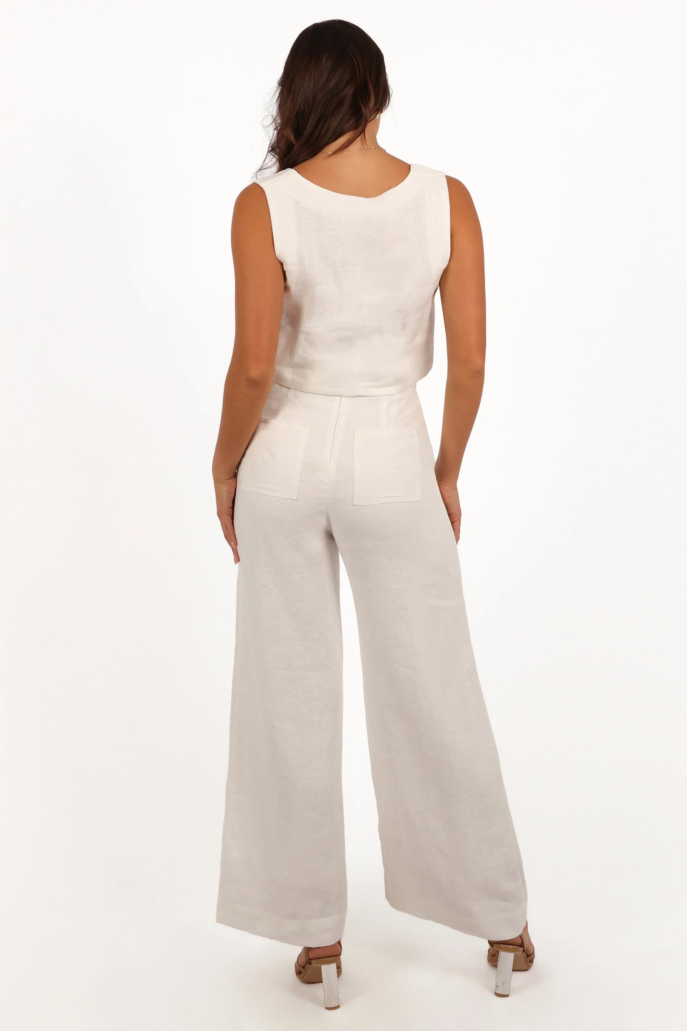 Devlin Pant Cloud White