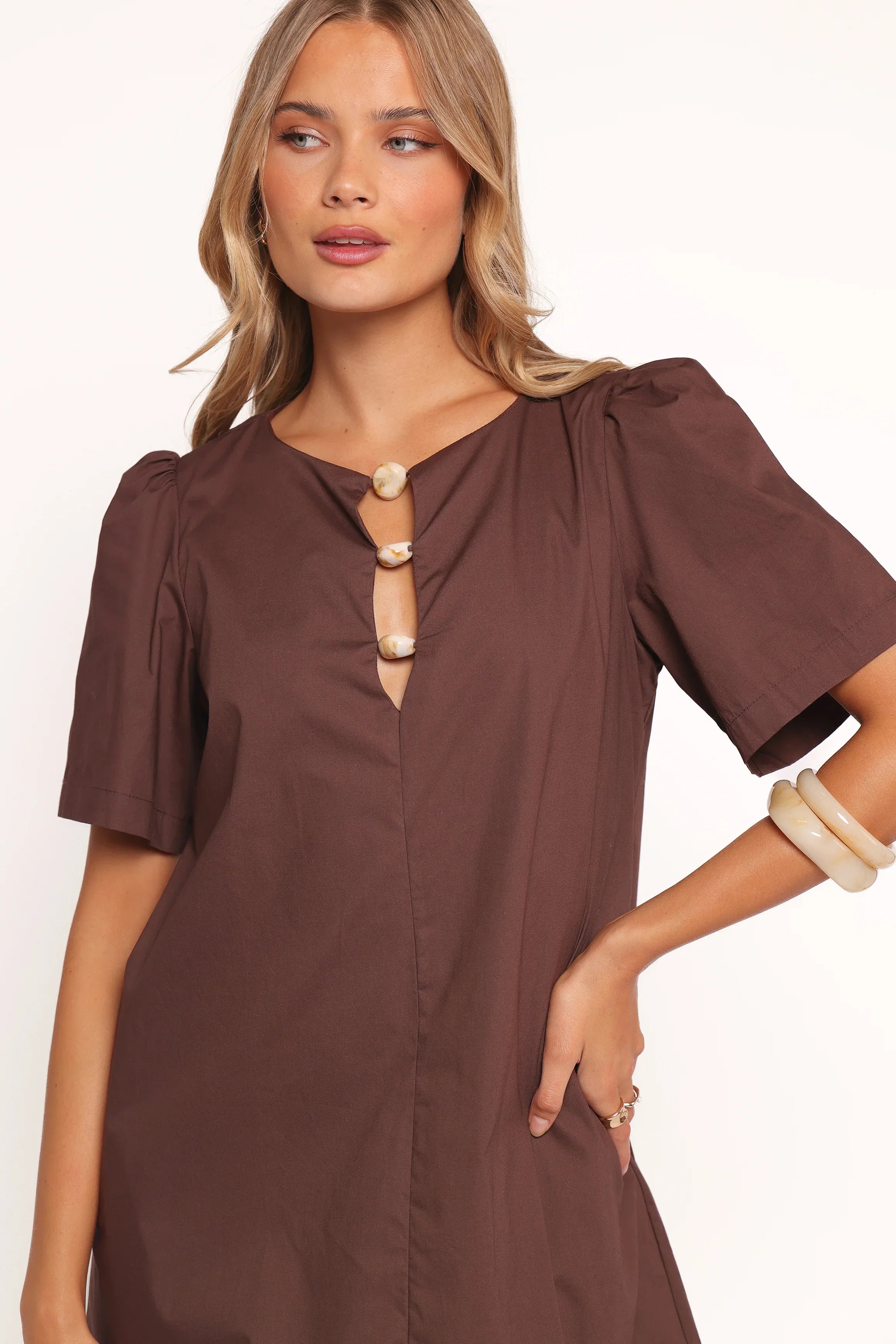 Lirael Mini Dress Espresso