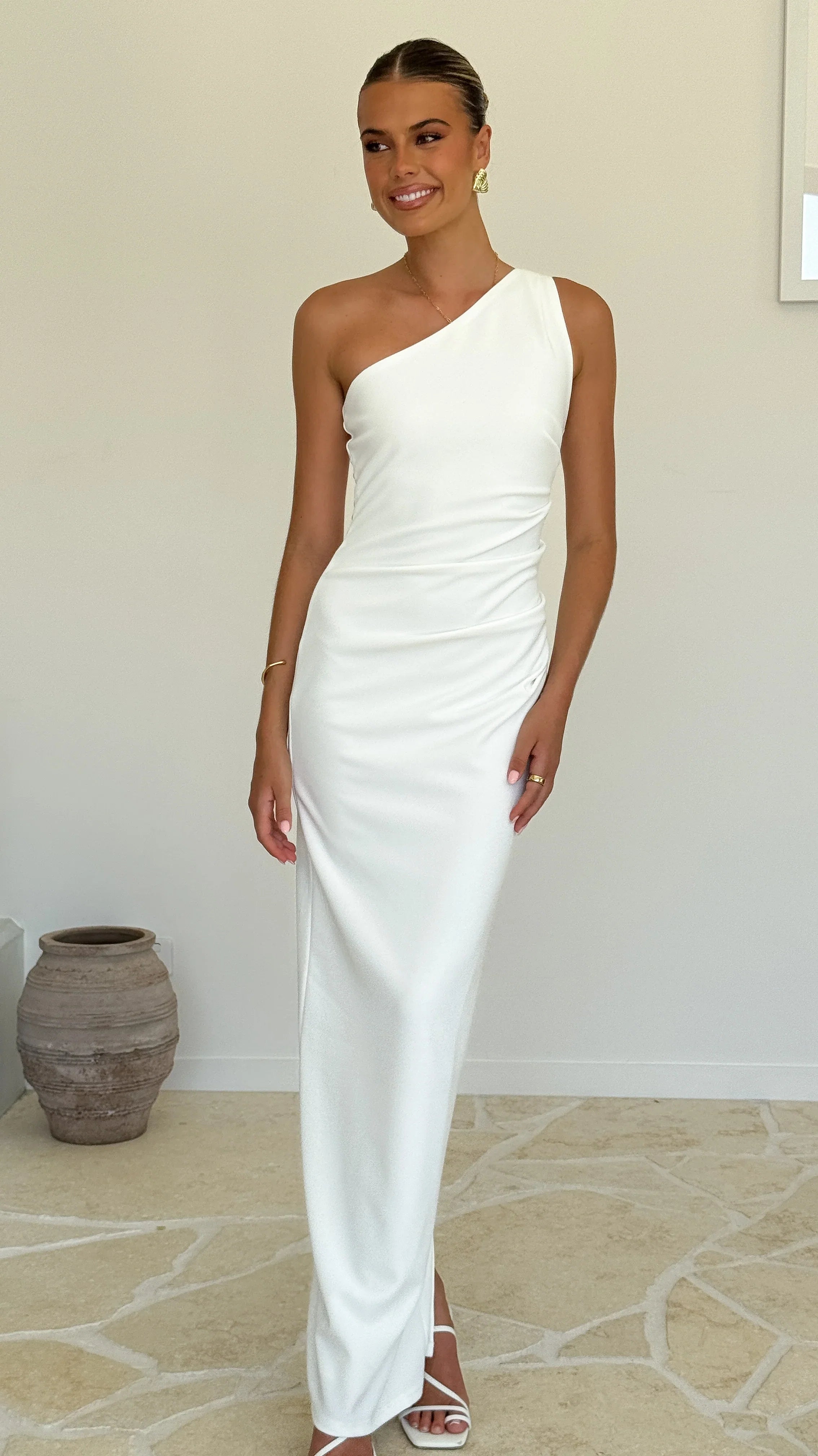 Cataleya Maxi Dress White