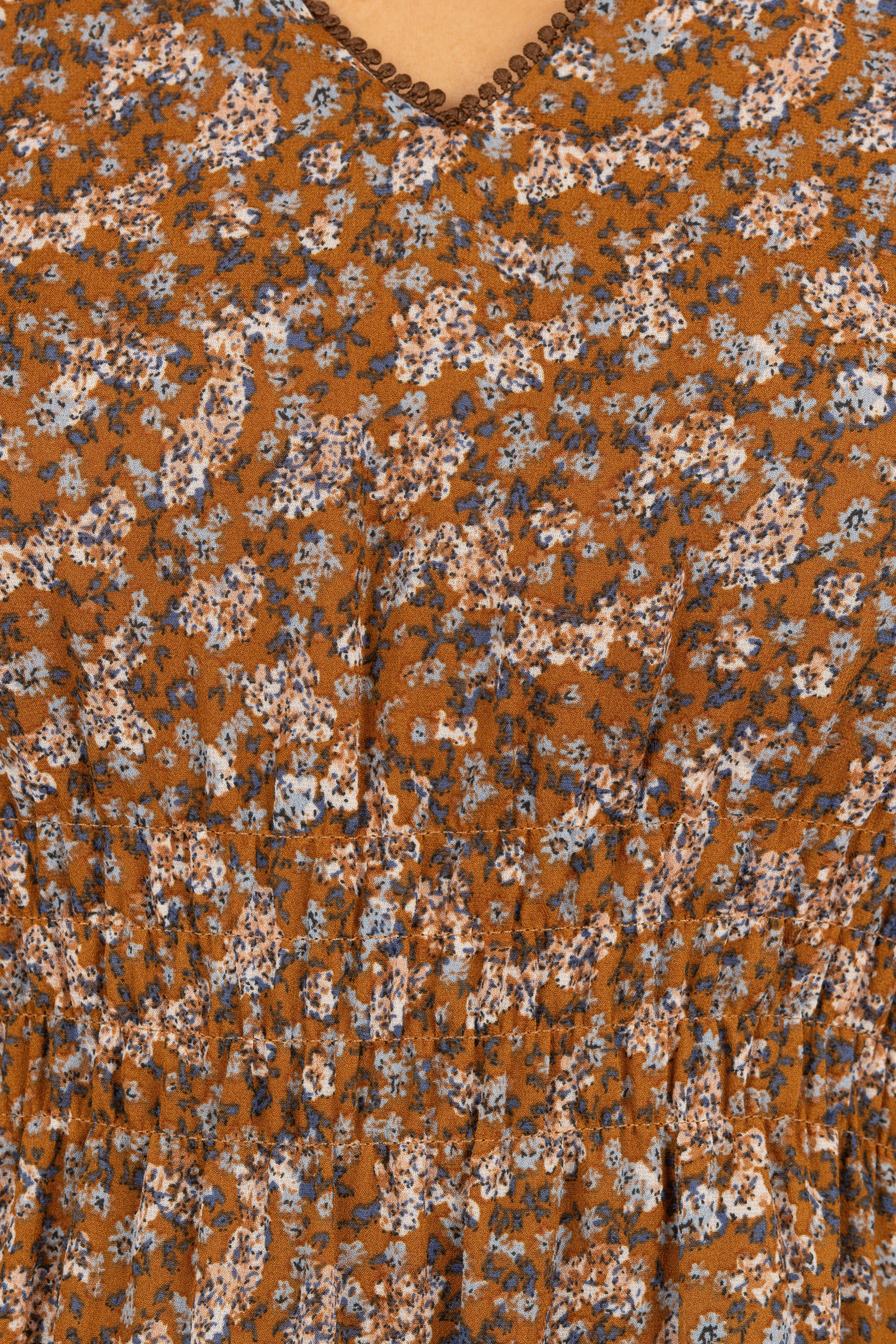 Simone Midi Dress Camel