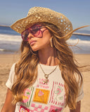 Horizon Honey Straw Western Hat
