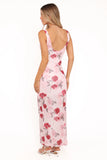 Brissa Maxi Dress Pink Floral