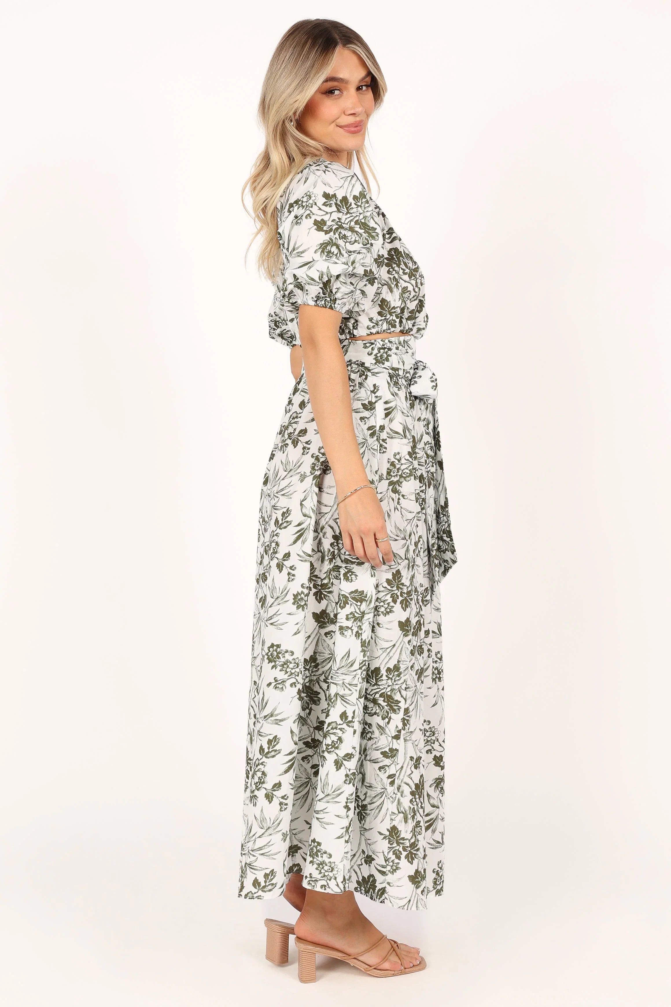 Delilah Set Green Floral