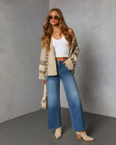 Connie Super Stretch High Rise Frayed Hem Jeans