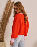 Comfort Archive Contrast Trim Cardigan