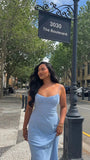Margie Midi Dress Blue