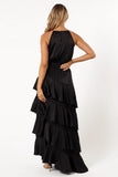 Annalise Tiered Maxi Dress Black