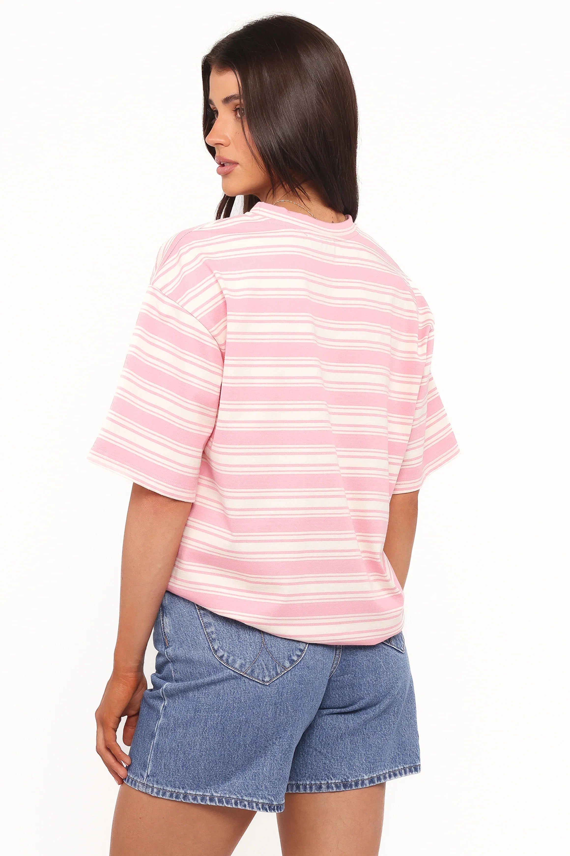 Zestora Tee White Pink