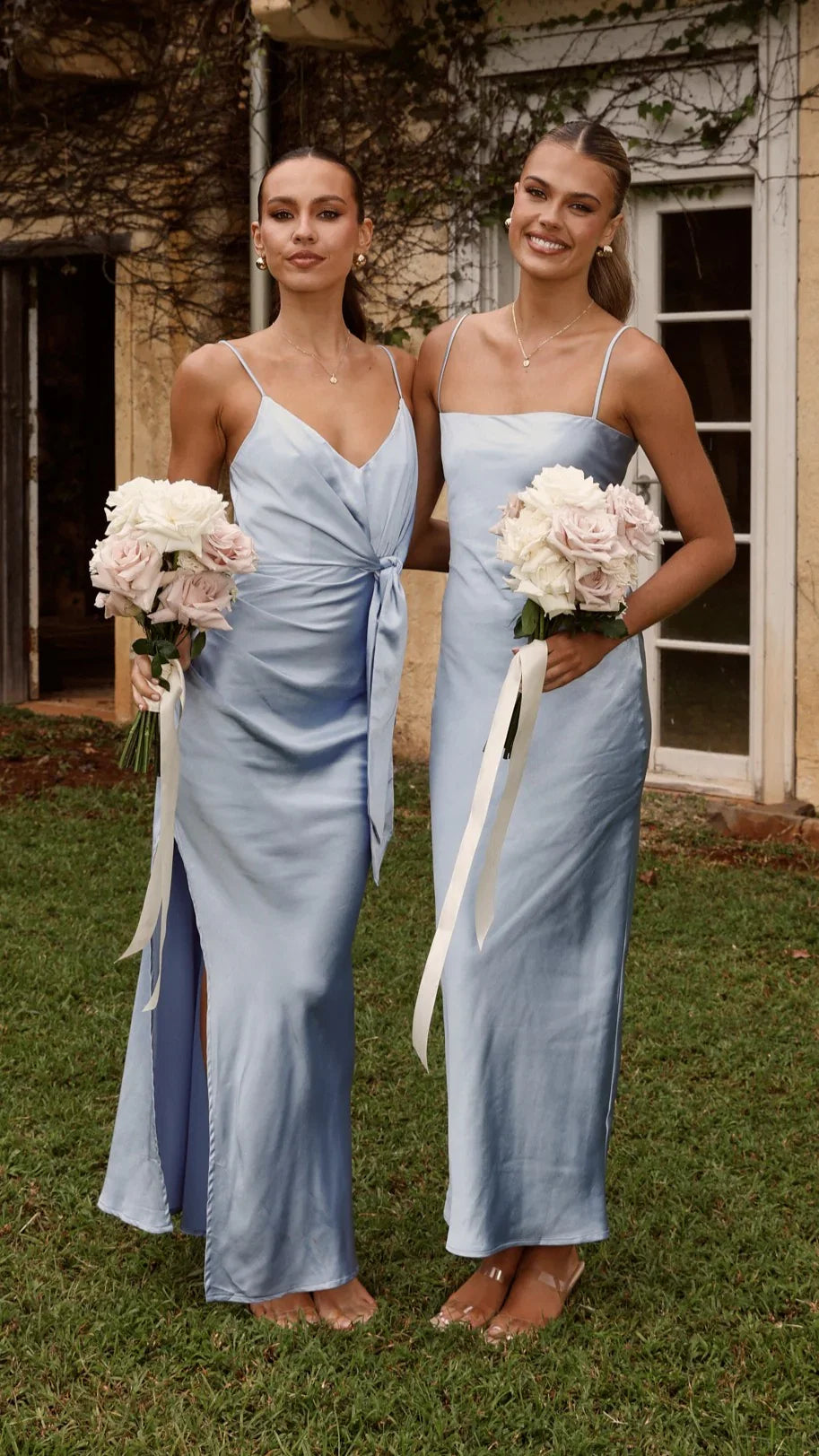 Keira Maxi Dress Baby Blue