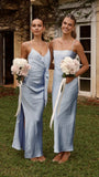 Keira Maxi Dress Baby Blue