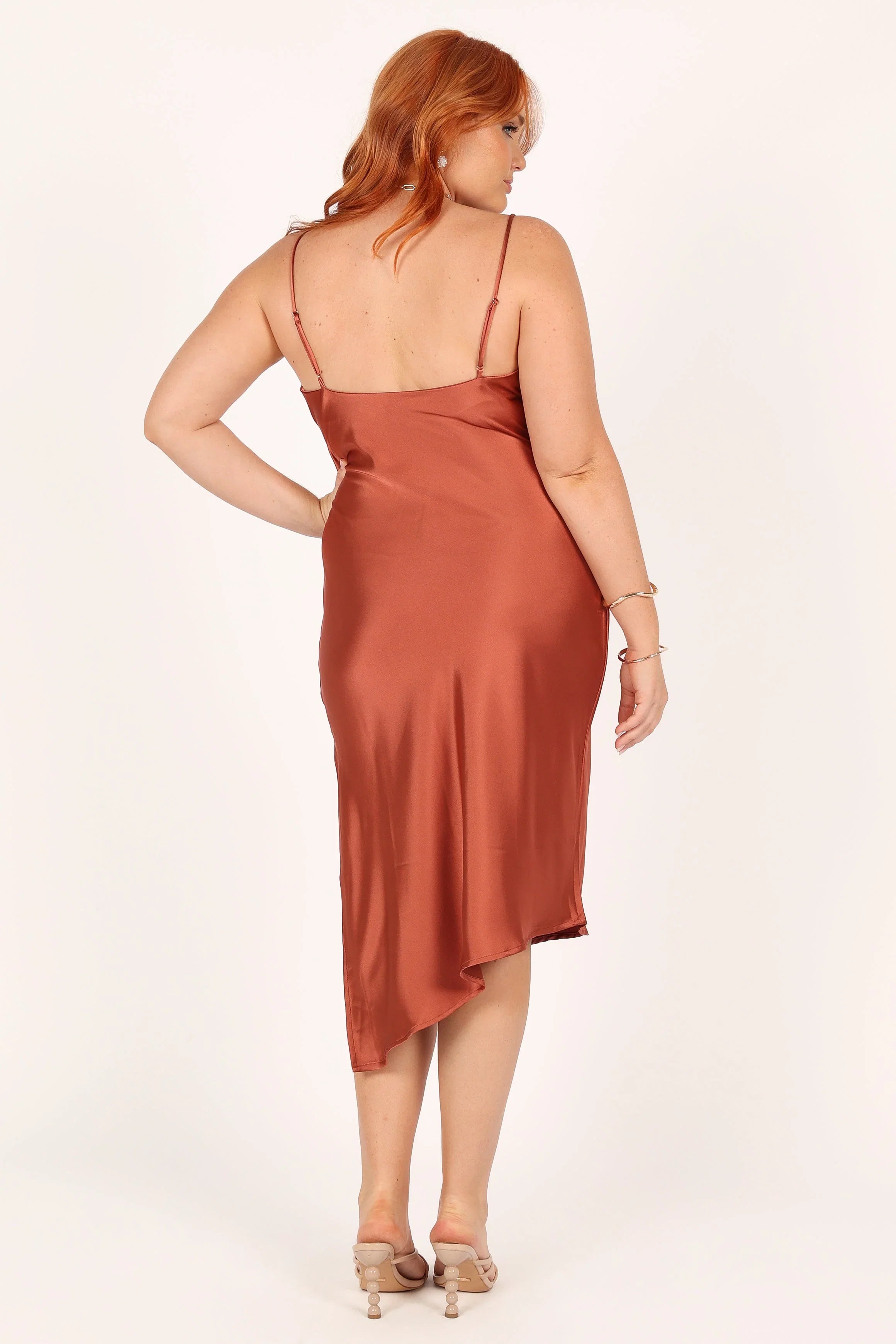 Cyprus Dress Rust