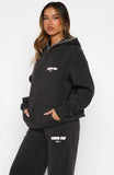 Vol 1 Oversized Hoodie Charcoal