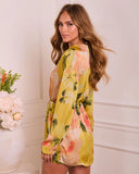Grinnell Printed Satin Romper