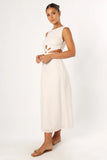 Sola Midi Dress White