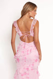 Virginia Maxi Dress Lilac Floral