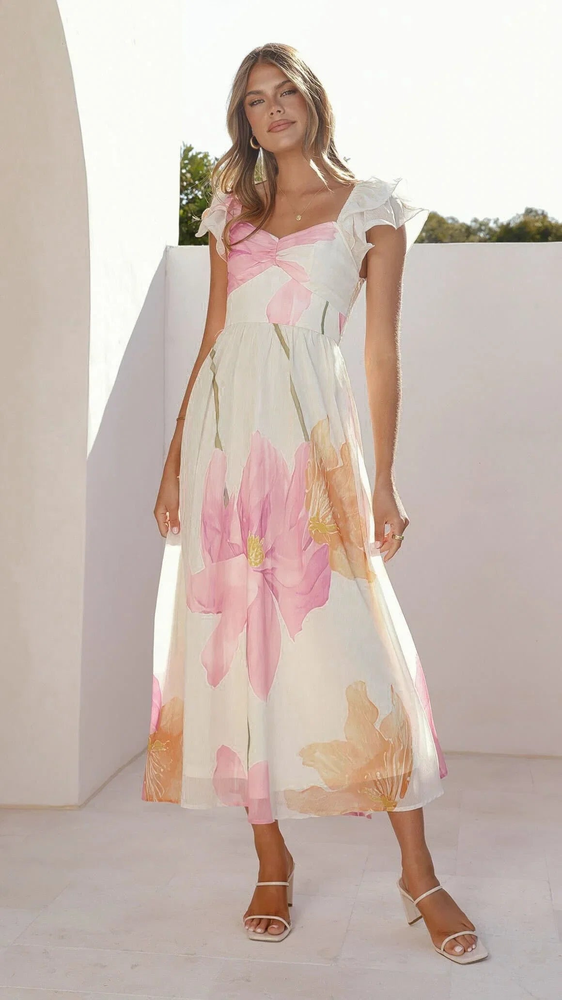 Claire Maxi Dress Wildflower Floral