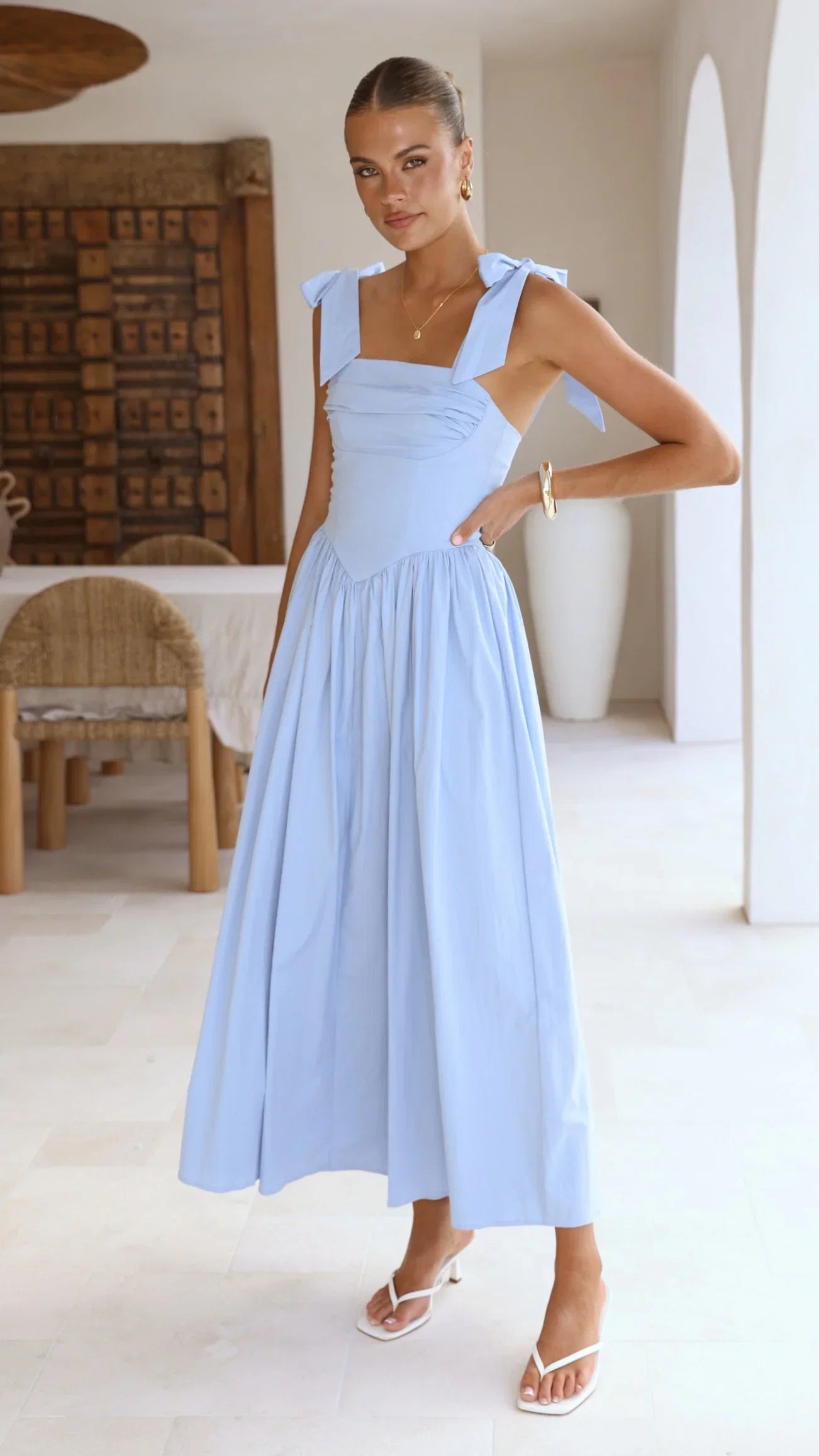 Haisley Maxi Dress Blue