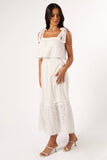 Esther Midi Dress White