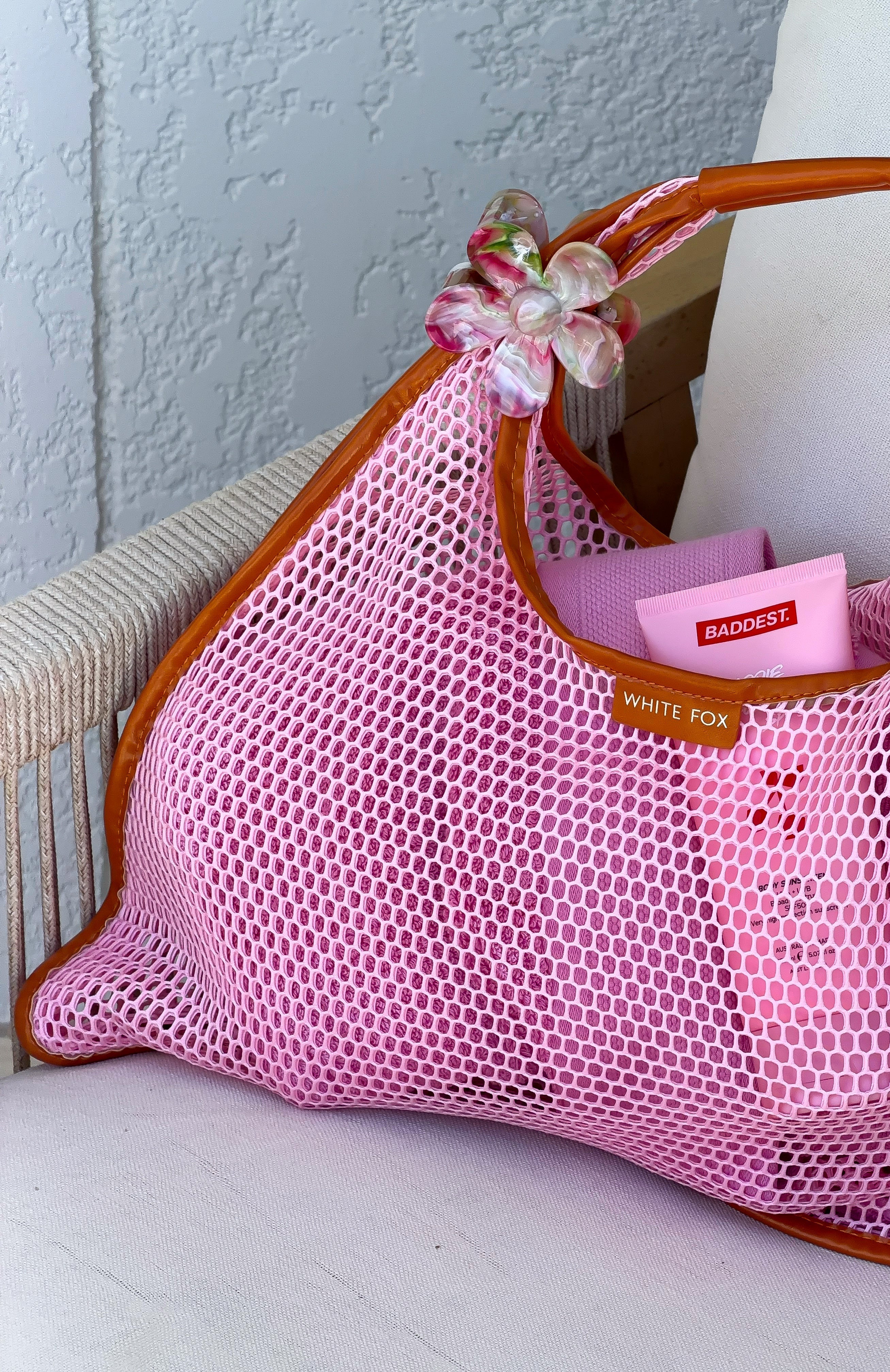Graysen Shoulder Bag Pink Orange