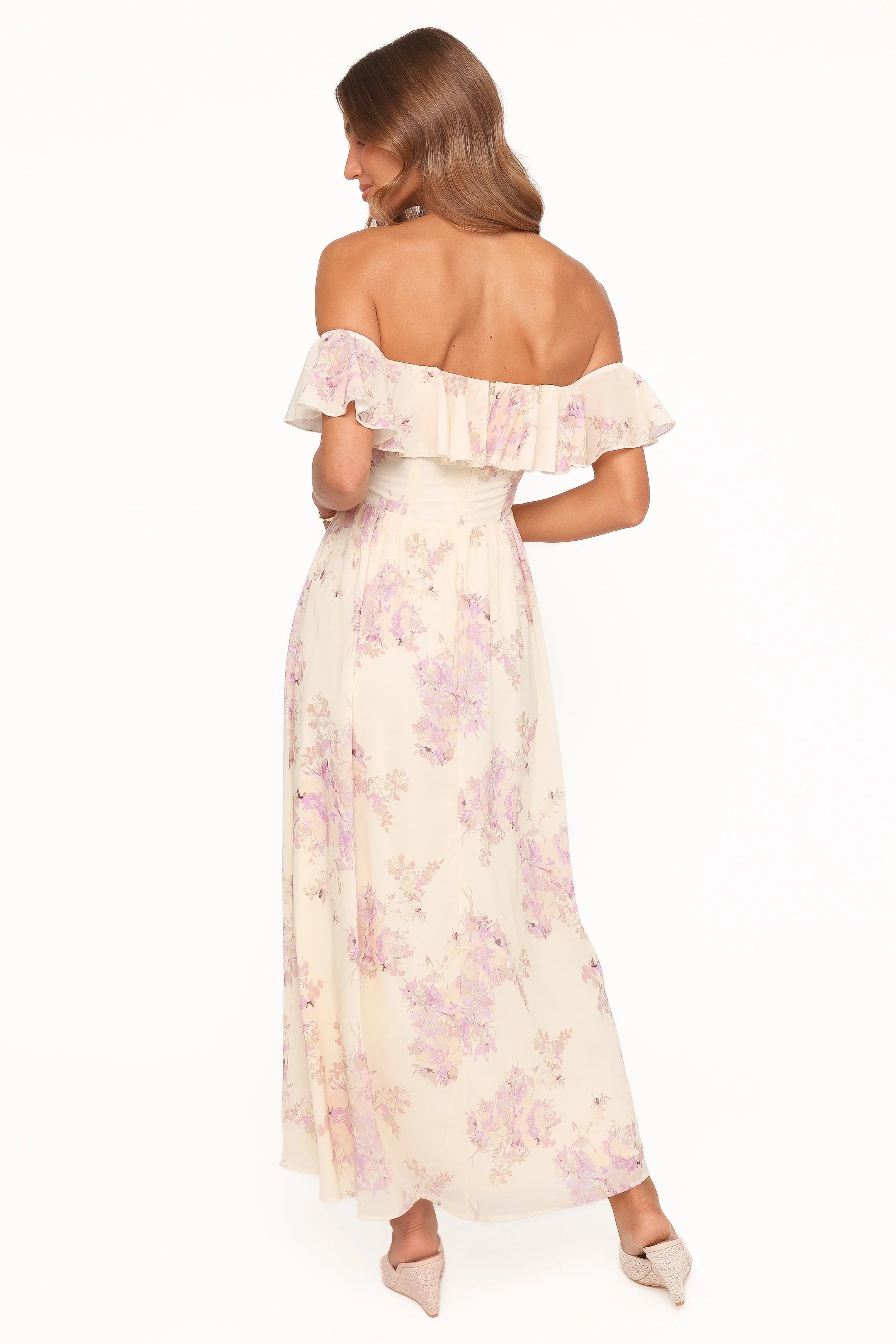 Jemira Maxi Dress Lavender Floral