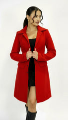 Align Tailored Front Button Peacoat Red