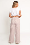 Marina Pant Beige Gingham
