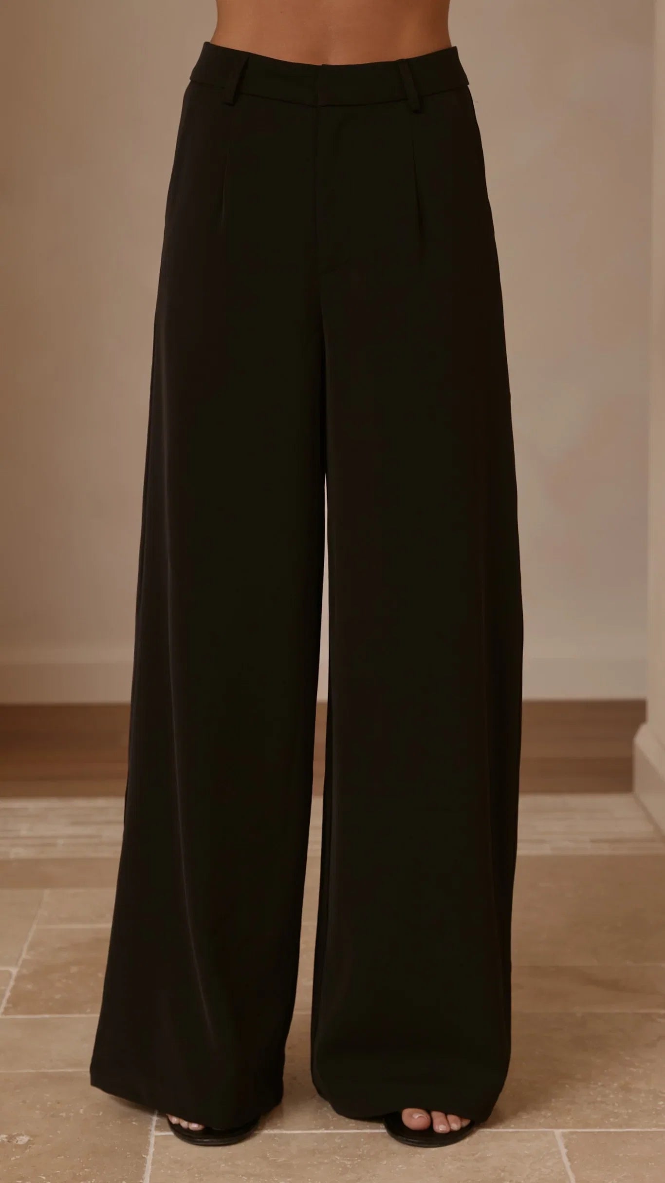 Maeva Tailored Pants Black