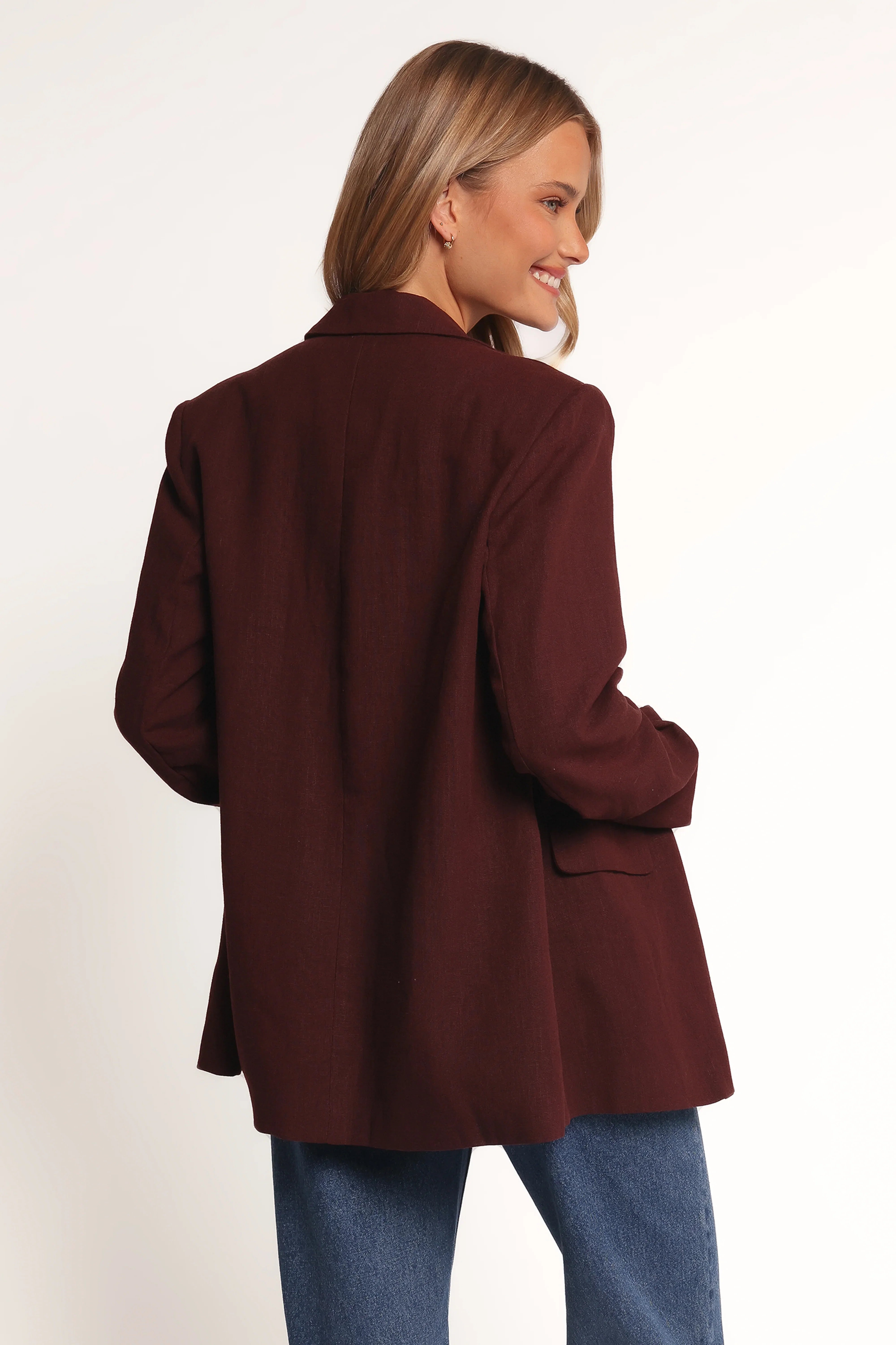 Rhodes Oversized Blazer Espresso