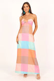 Sundae Halterneck Maxi Dress Multicoloured